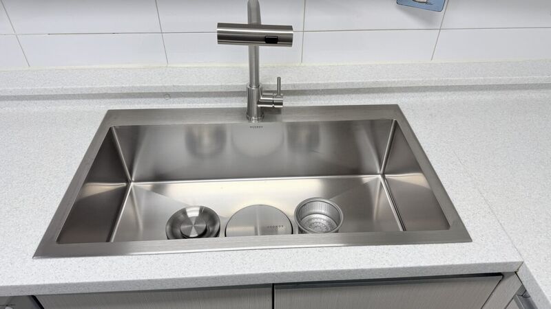 충주 세중참사랑아파트 NEONOX RT858 사각싱크볼 + 트랜드 VIVANT DOT TA252 폭포수전 시공 완성